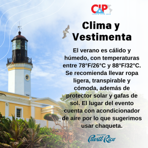 Aspectos Generales: Clima y Vestimenta